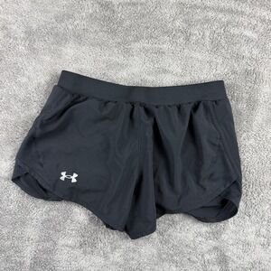 Under Armour‎ Athletic Shorts Womens XS Black Loose Heatgear